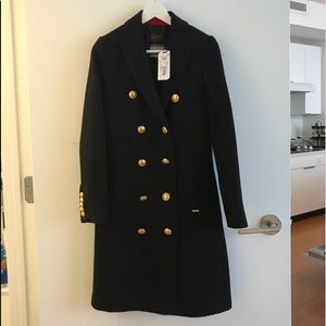 Superdry Priya Long Military Coat Size: XXS NWT